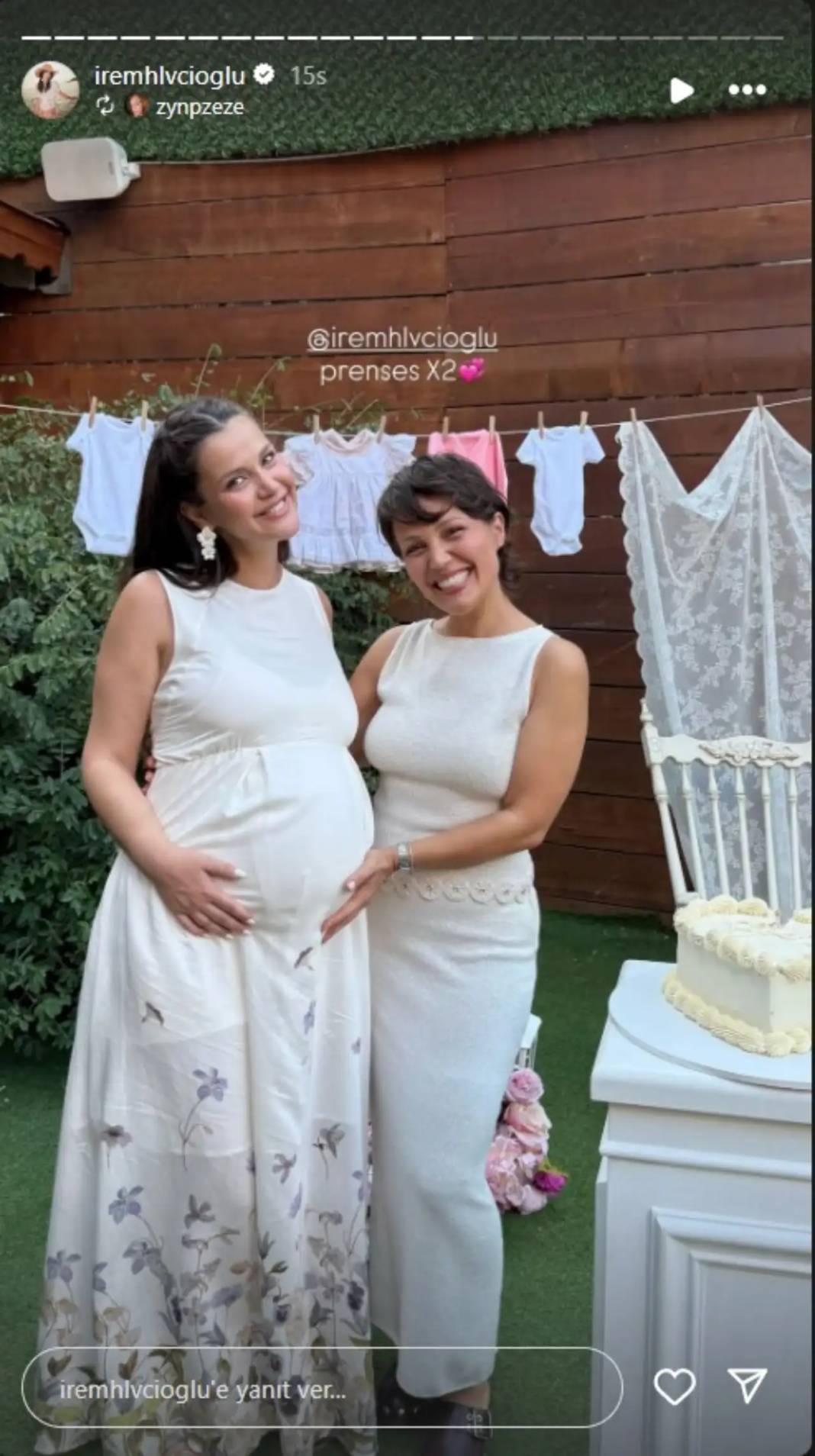 İrem Helvacıoğlu’nun Baby Shower Partisi Çok Konuşulacak! 10